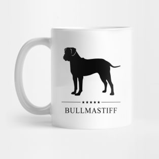 Bullmastiff Black Silhouette Mug